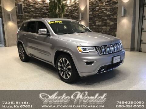 2018 Jeep Grand Cherokee for sale at Auto World Used Cars in Hays KS
