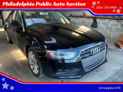 2013 Audi A4 for sale at Philadelphia Public Auto Auction in Philadelphia PA