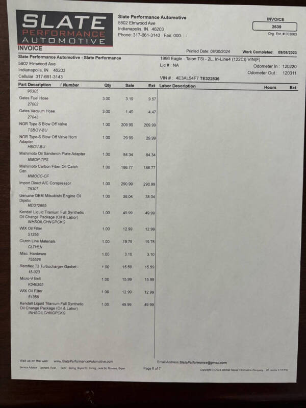1996 Eagle Talon TSi Turbo