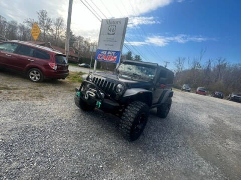 2012 Jeep Wrangler for sale at Motors 46 in Belvidere NJ