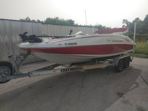 2019 Tracker 2150 Tahoe for sale at WICKED NICE CAAAZ in Cape Coral FL