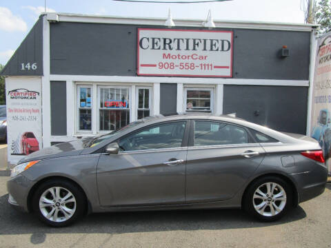 2013 Hyundai Sonata for sale at CERTIFIED MOTORCAR LLC in Roselle Park NJ