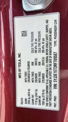 2024 Tesla Model 3 Performance