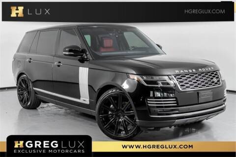 2020 Land Rover Range Rover for sale at HGREG LUX EXCLUSIVE MOTORCARS in Pompano Beach FL