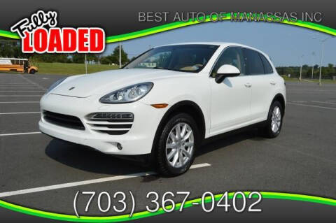 2012 Porsche Cayenne for sale at Best Auto of Manassas INC in Manassas VA