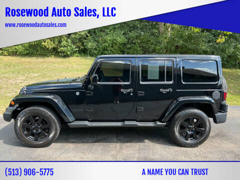 2014 Jeep Wrangler Unlimited for sale at Rosewood Auto Sales, LLC in Hamilton OH