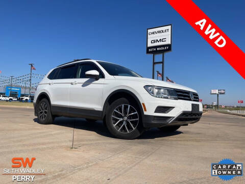 2021 Volkswagen Tiguan for sale at Seth Wadley Chevy Perry in Perry OK