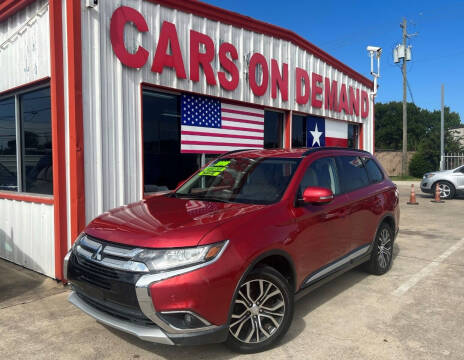 2016 Mitsubishi Outlander for sale at Cars On Demand 2 in Pasadena TX