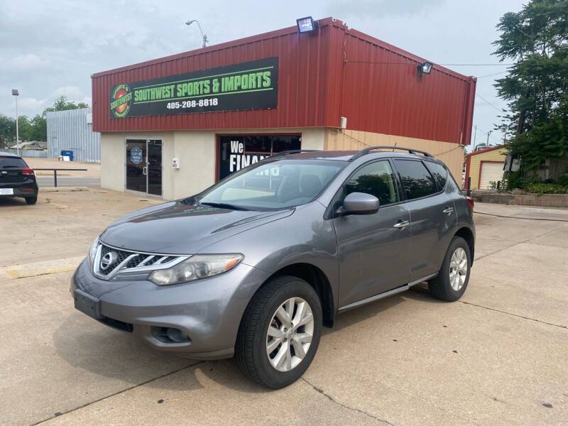 2013 Nissan Murano for sale at Southwest Sports & Imports in Oklahoma City OK