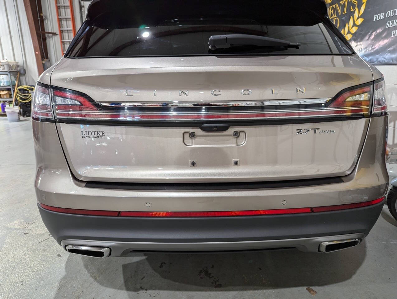 2019 Lincoln Nautilus for sale at LIDTKE MOTORS in BEAVER DAM, WI