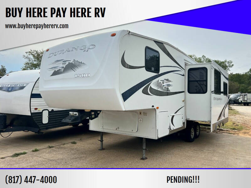 2011 K-Z Durango 275 for sale at BUY HERE PAY HERE RV in Burleson TX