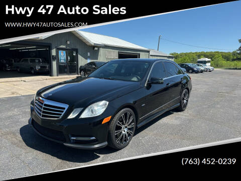 2012 Mercedes-Benz E-Class for sale at Hwy 47 Auto Sales in Saint Francis MN