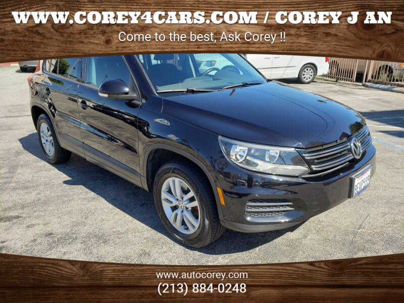 2013 Volkswagen Tiguan for sale at WWW.COREY4CARS.COM / COREY J AN in Los Angeles CA