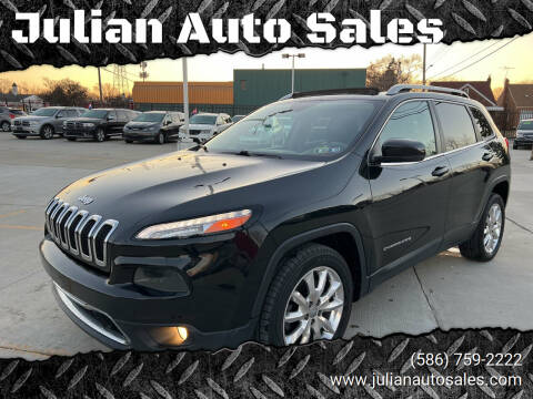 2014 Jeep Cherokee for sale at Julian Auto Sales in Warren MI