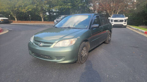 2004 Honda Civic for sale at MJ AUTO BROKER in Alpharetta GA