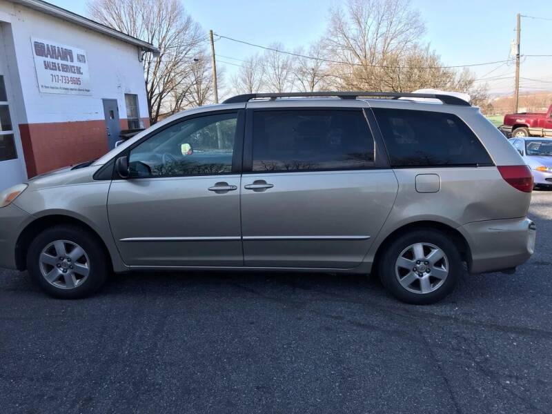 2005 Toyota Sienna for sale at GRAHAM'S AUTO SALES & SERVICE INC in Ephrata PA