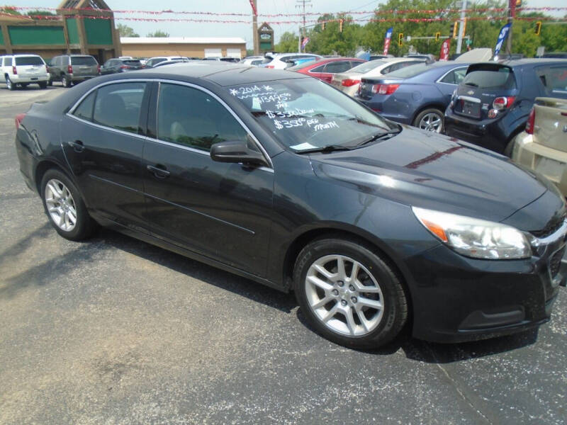 2014 Chevrolet Malibu for sale at River City Auto Sales in Cottage Hills IL
