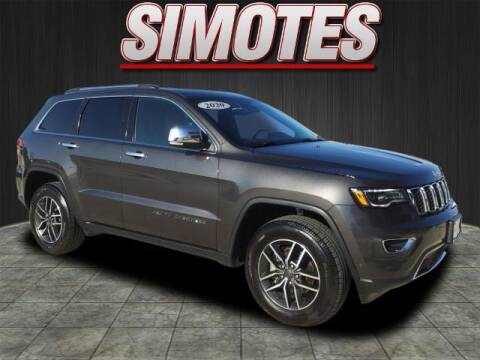 2020 Jeep Grand Cherokee for sale at SIMOTES MOTORS in Minooka IL