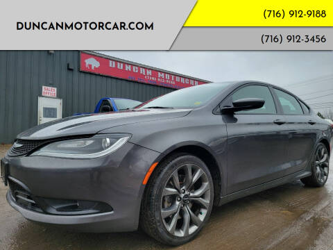 2015 Chrysler 200 for sale at DuncanMotorcar.com in Buffalo NY