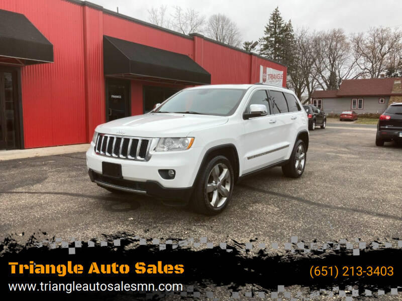 2013 Jeep Grand Cherokee for sale at Triangle Auto Sales in Forest Lake MN