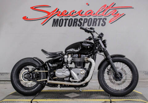 Triumph Bonneville Bobber Image