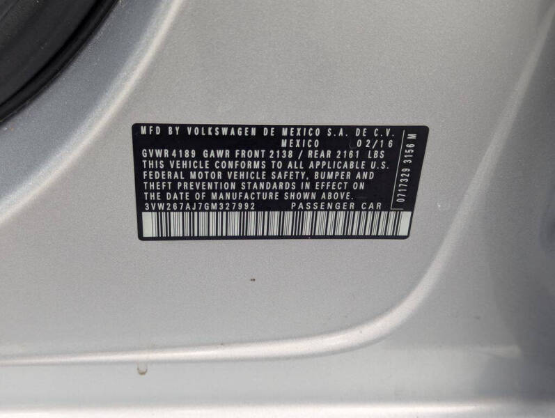 2016 Volkswagen Jetta