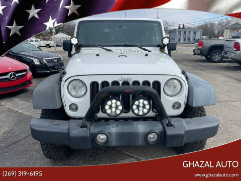 2012 Jeep Wrangler for sale at Ghazal Auto in Springfield MI