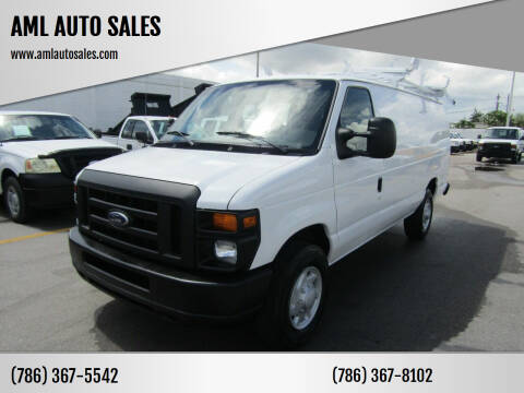 2008 Ford E-Series for sale at AML AUTO SALES - Cargo Vans in Opa-Locka FL