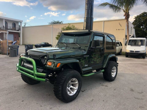 1998 Jeep Wrangler for sale at Florida Cool Cars in Fort Lauderdale FL