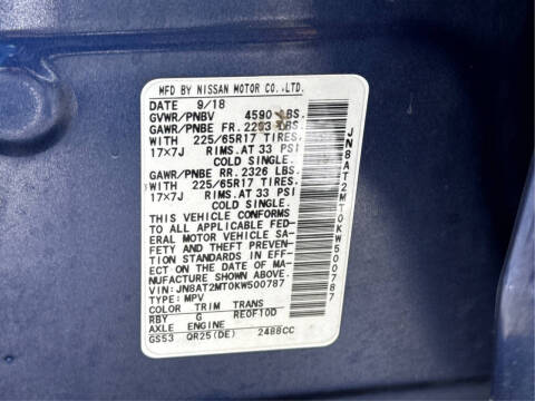 2019 Nissan Rogue SV