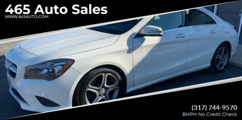 2014 Mercedes-Benz CLA for sale at 465 Auto Sales in Indianapolis IN