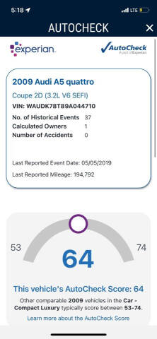 2009 Audi A5 quattro