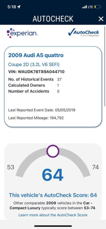 2009 Audi A5 quattro