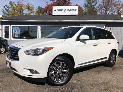 2013 Infiniti JX35 for sale at Star Cars LLC in Glen Burnie MD