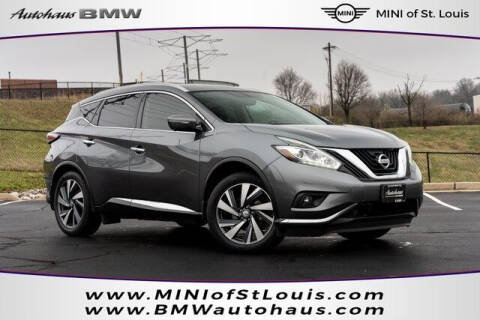 2015 Nissan Murano for sale at Autohaus Group of St. Louis MO - 3015 South Hanley Road Lot in Saint Louis MO