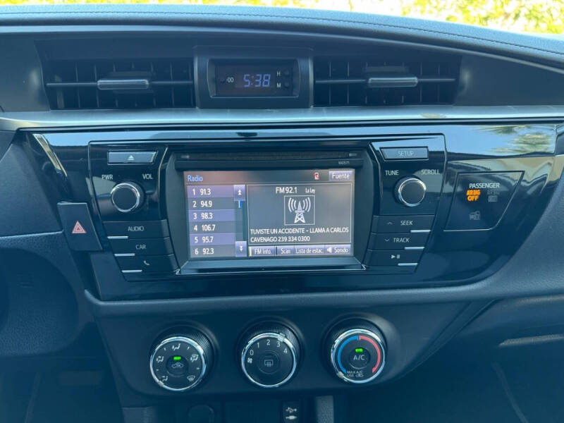 2016 Toyota Corolla L