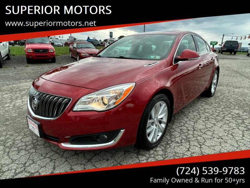2014 Buick Regal for sale at SUPERIOR MOTORS in Latrobe PA