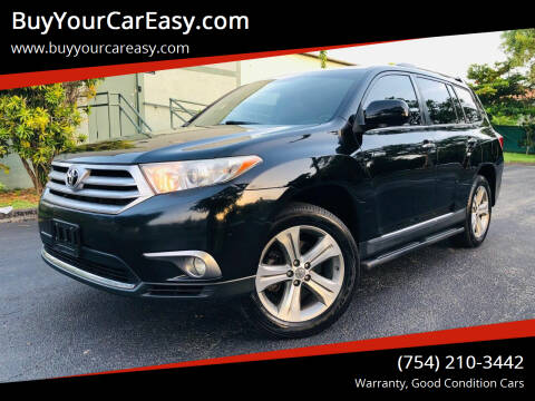 2012 Toyota Highlander for sale at BuyYourCarEasy.com in Hollywood FL
