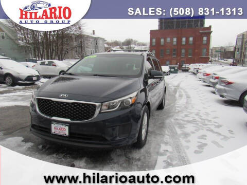 2016 Kia Sedona for sale at Hilario's Auto Sales in Worcester MA