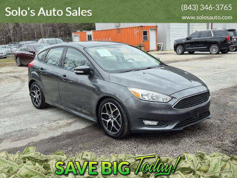 2016 Ford Focus for sale at Solo's Auto Sales in Timmonsville SC