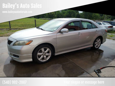 2009 Toyota Camry for sale at Bailey's Auto Sales in Cloverdale VA