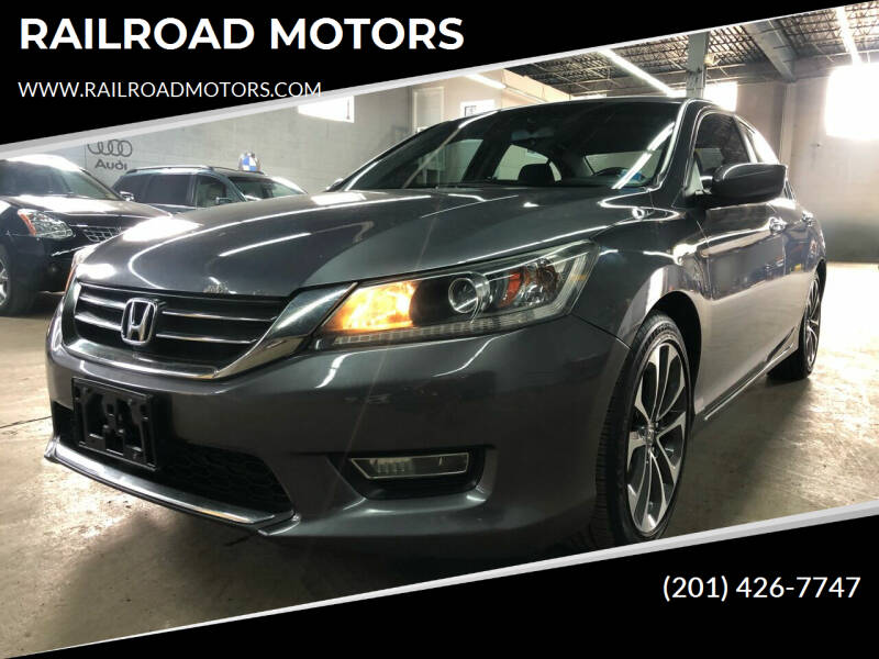 2013 Honda Accord for sale at RAILROAD MOTORS in Hasbrouck Heights NJ