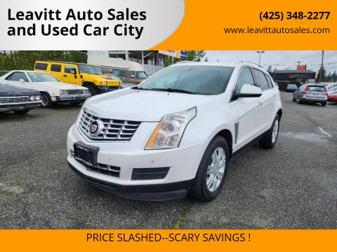 2013 Cadillac SRX for sale at Leavitt Auto Sales and Used Car City in Everett WA