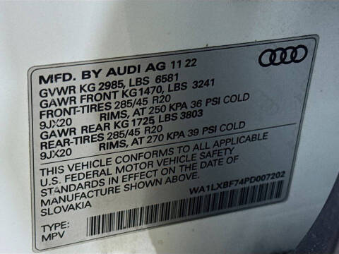 2023 Audi Q7 quattro Premium Plus 55 TFSI