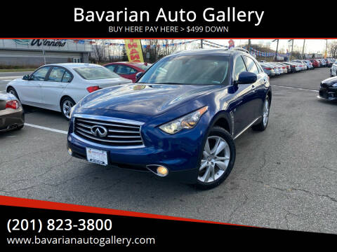 2015 Infiniti QX70 for sale at Bavarian Auto Gallery in Bayonne NJ