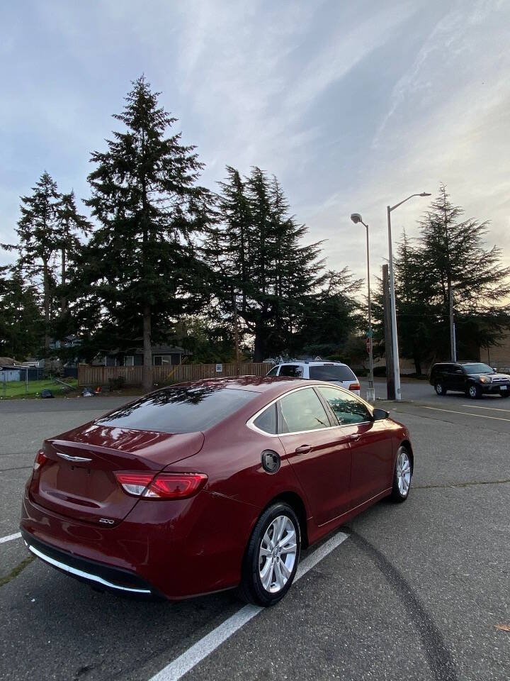 2015 Chrysler 200 for sale at Quality Auto Sales in Tacoma, WA