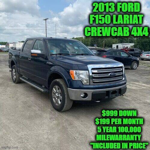 2013 Ford F-150 for sale at D&D Auto Sales, LLC in Rowley MA