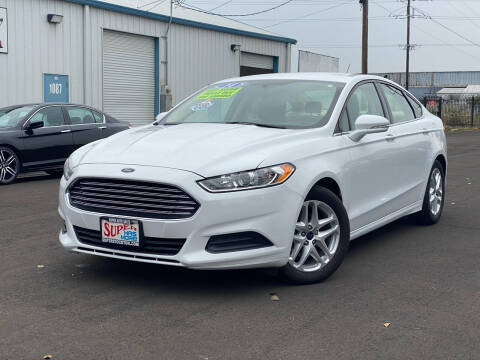 2014 Ford Fusion for sale at SUPER AUTO SALES STOCKTON in Stockton CA