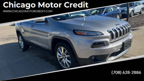 2016 Jeep Cherokee for sale at Chicago Motor Credit in South Holland IL