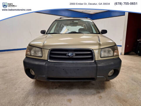 2003 Subaru Forester X